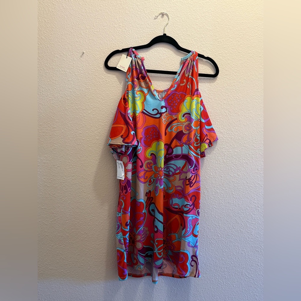 Trina Turk Multicolor Mini Dress *NWT* Size L
